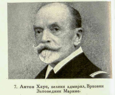 Aton Haus, Lord-High-Admiral Naval-Comm. in Chief
