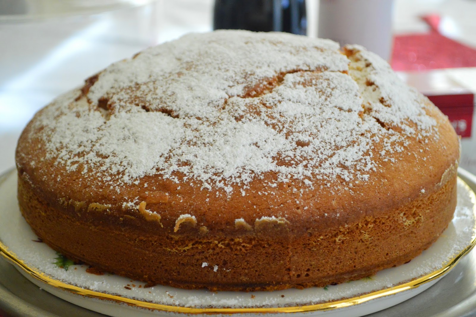 Lemon And Oregano Vasilopita Greek New Year S Wish Cake