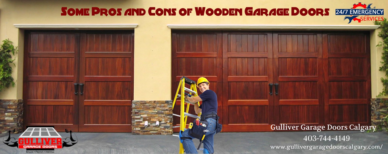Some Pros and Cons of Wooden Garage Doors Garage Door Repair Calgary