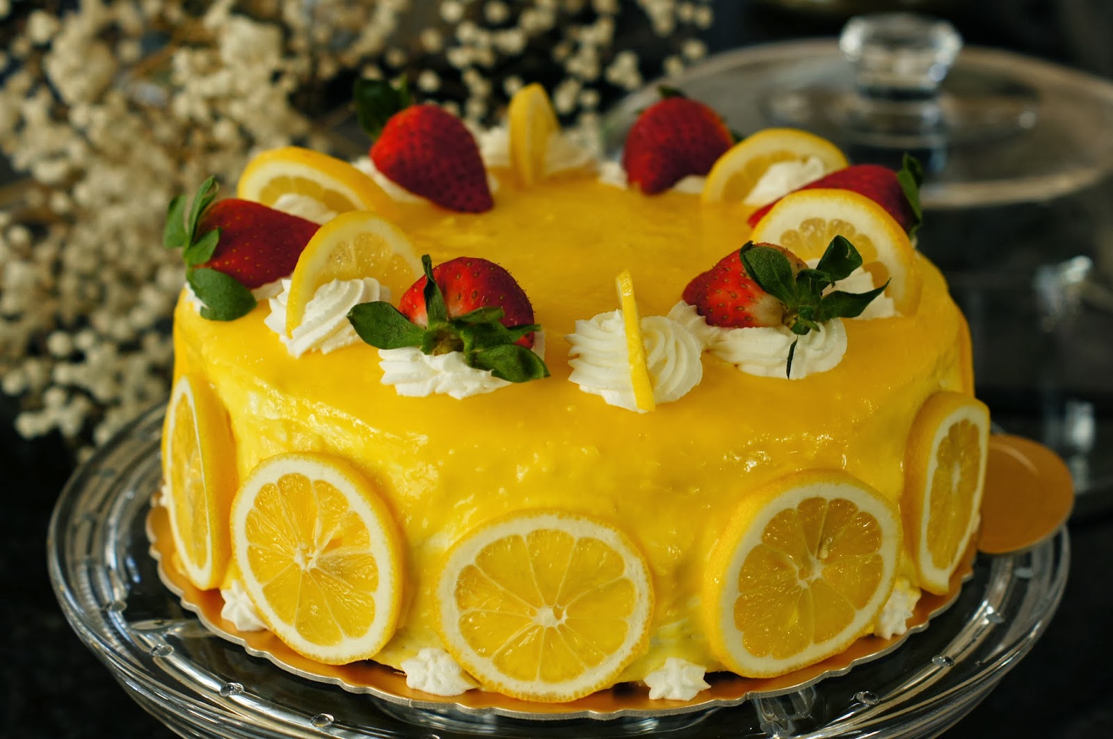 ஜ۩۞۩ஜ Vanessa の 温馨厨房 ஜ۩۞۩ஜ : English Lemon Gateau 英式柠檬蛋糕