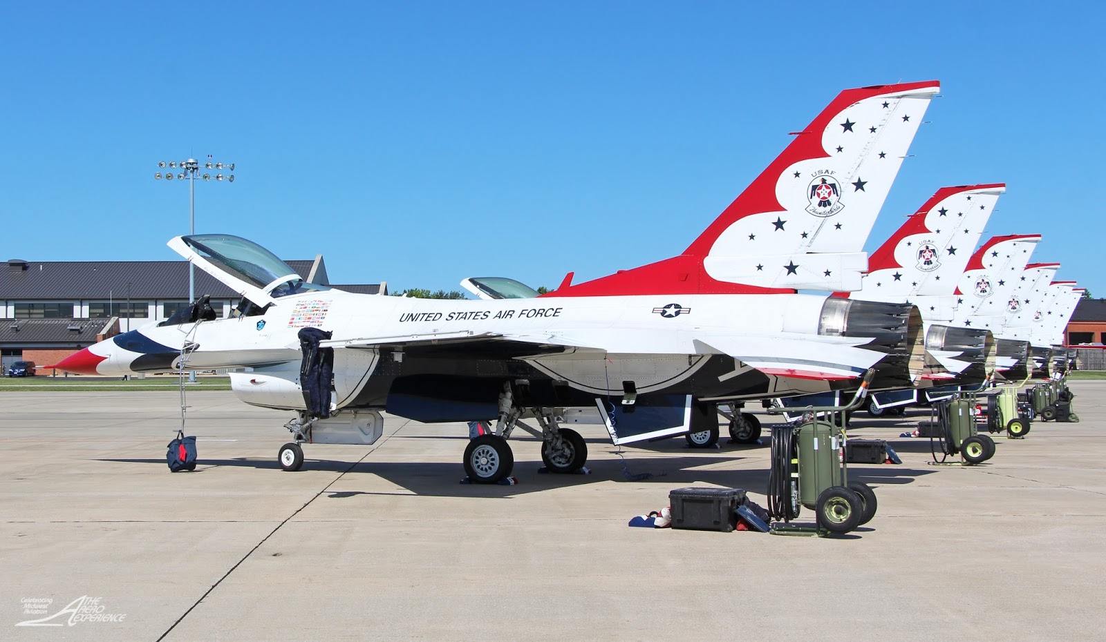 The Aero Experience Scott AFB Centennial Airshow USAF Thunderbirds