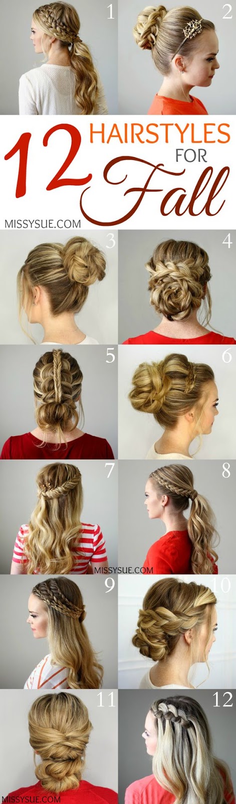 12 Hairstyles for Fall