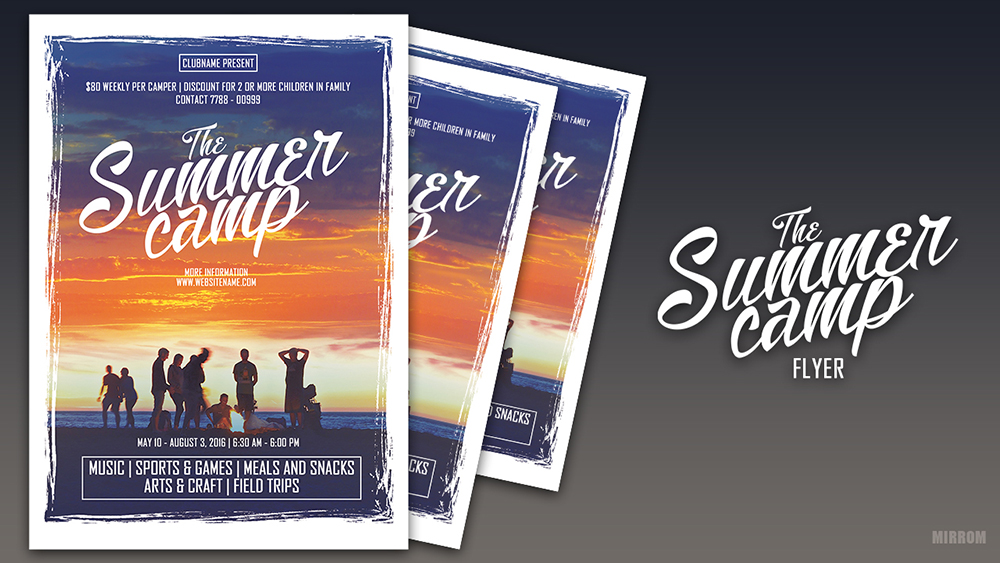 Create a Minimalist Event Flyer In Photoshop