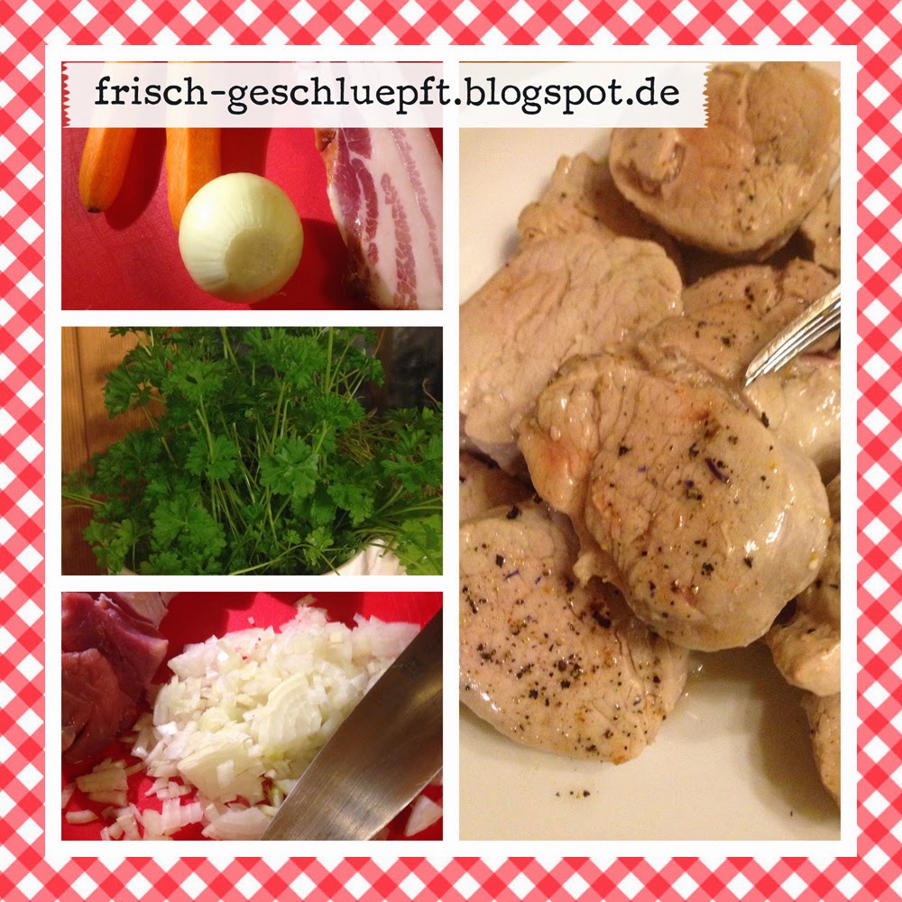 Sauerkrautpfanne mit Schweinefilet Sauerkrautpfanne mit Schweinefilet