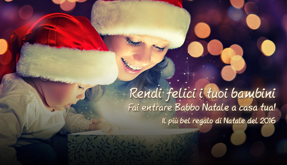 Volete Il Video Messaggio Di Babbo Natale Gratis Per Uno Di Voi E Possibile Famiglia Tuttofare