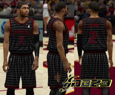 NBA 2K13 Cleveland Cavaliers Fictional Jersey Mod