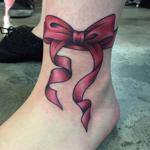 ayak bileği kurdele dövmesi ankle tattoo for girls ayak bileği kurdele dövmesi ankle tattoo for girls