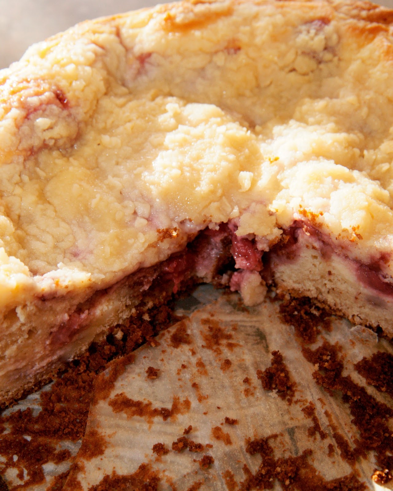 Savory Sweet and Satisfying Strawberry Cream Cheese Coffee Cake
