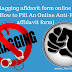 Anti Ragging affidavit form online kaise bhare. (How to Fill An Online Anti-Ragging form)
