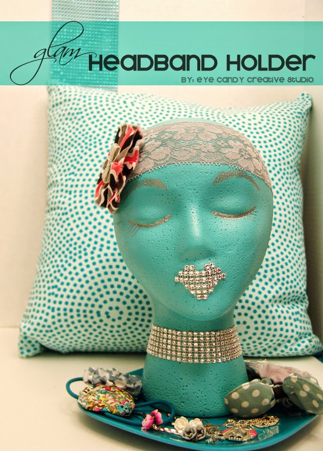 Eye Candy Creative Studio CRAFT Glam Headband Holder
