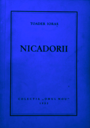 Toader Ioraș - Nicadorii Colecția Omul Nou - 1952