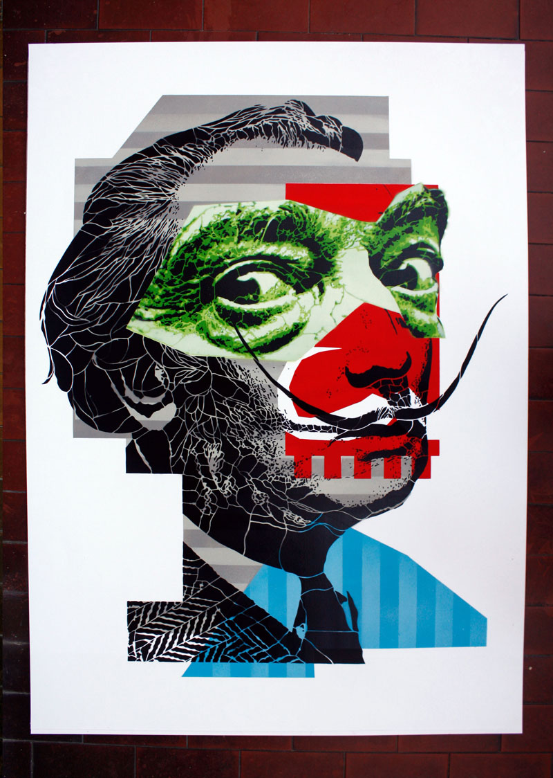 A View Of Madrid Iberian Graffiti Art Out Of A Can