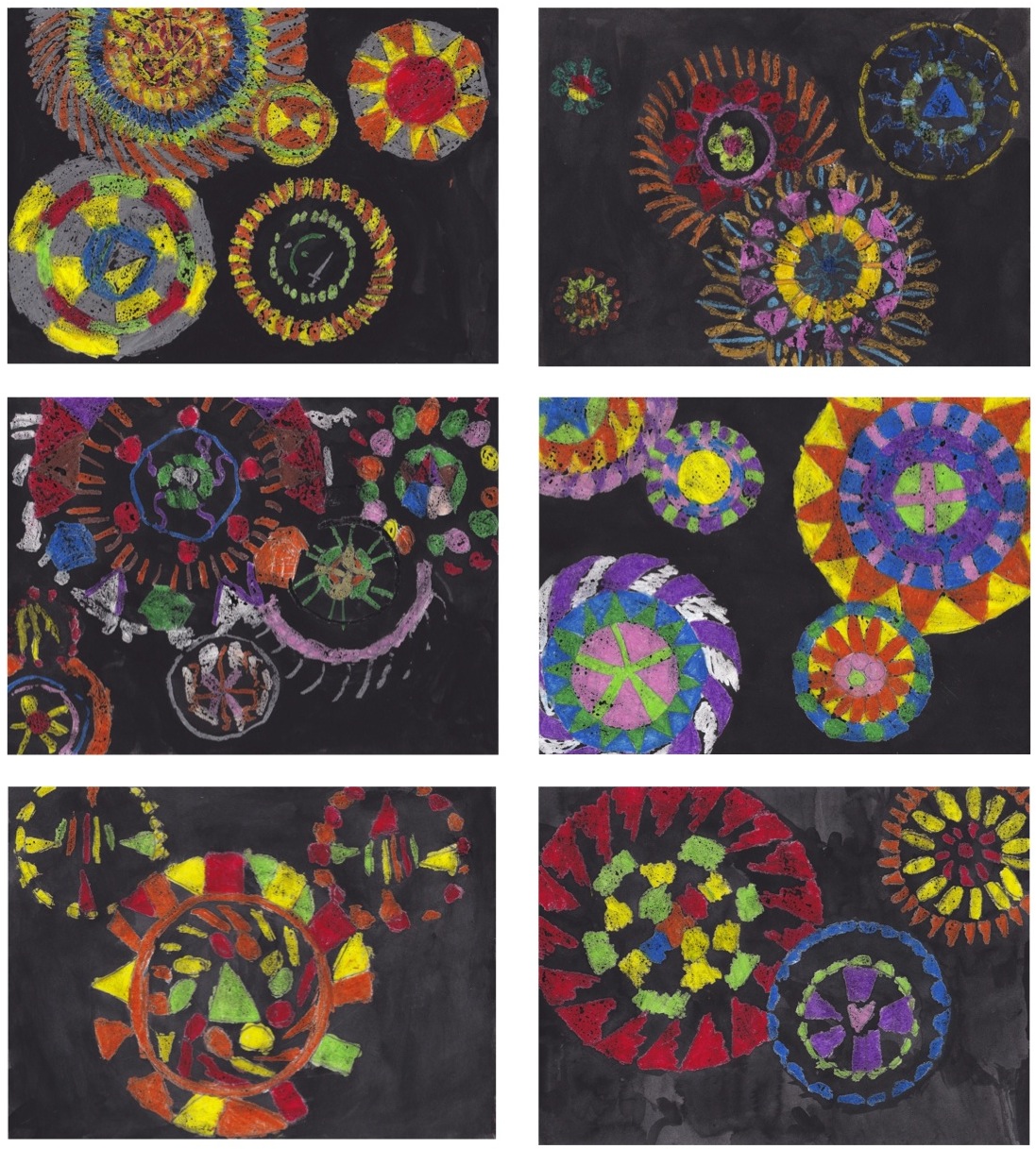 The Rolling Artroom Oil Pastel Resist, 4th6th Grade