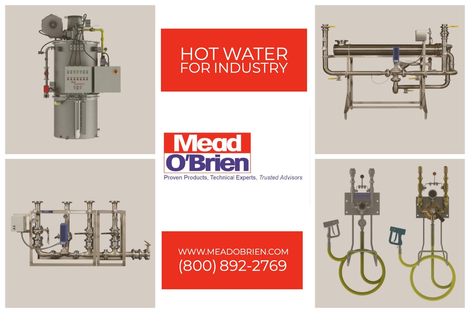 Hot Water for Industry from Mead O'Brien The Industrial Steam, Valve