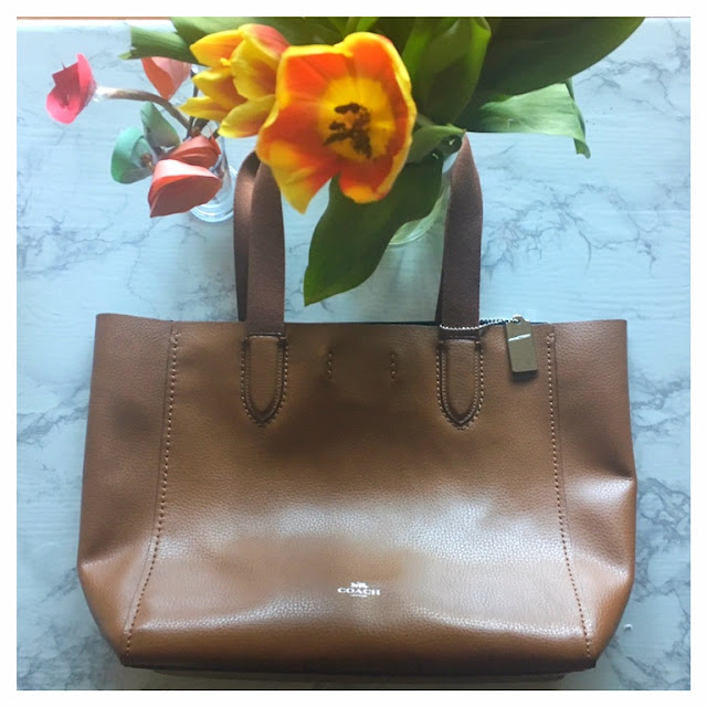 Brown Coach Tote