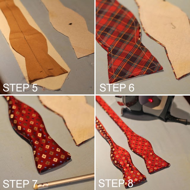 Captain Dapper: Dapper DIY: Turning Two Dated Old Ties Into One ...