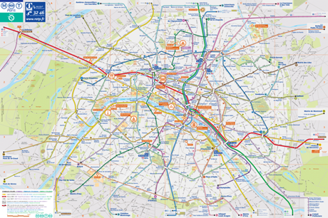 RATP Plan Metro Paris Image