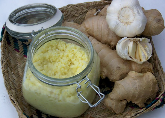 Pasta De Ajo Y Jengibre
