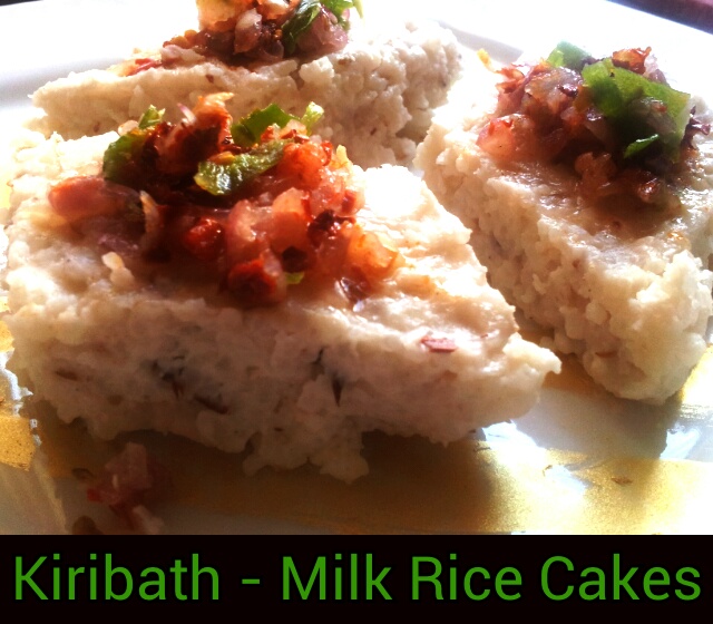 Aromas from Seetha's Kitchen Kiribath Coconut Milk Rice Cakes