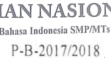 Soal Dan Pembahasaan Alasan Penggunaan Tanda Baca Yang Salah Dalam Teks Soal Un Smp Tahun 2018 Zuhri Indonesia