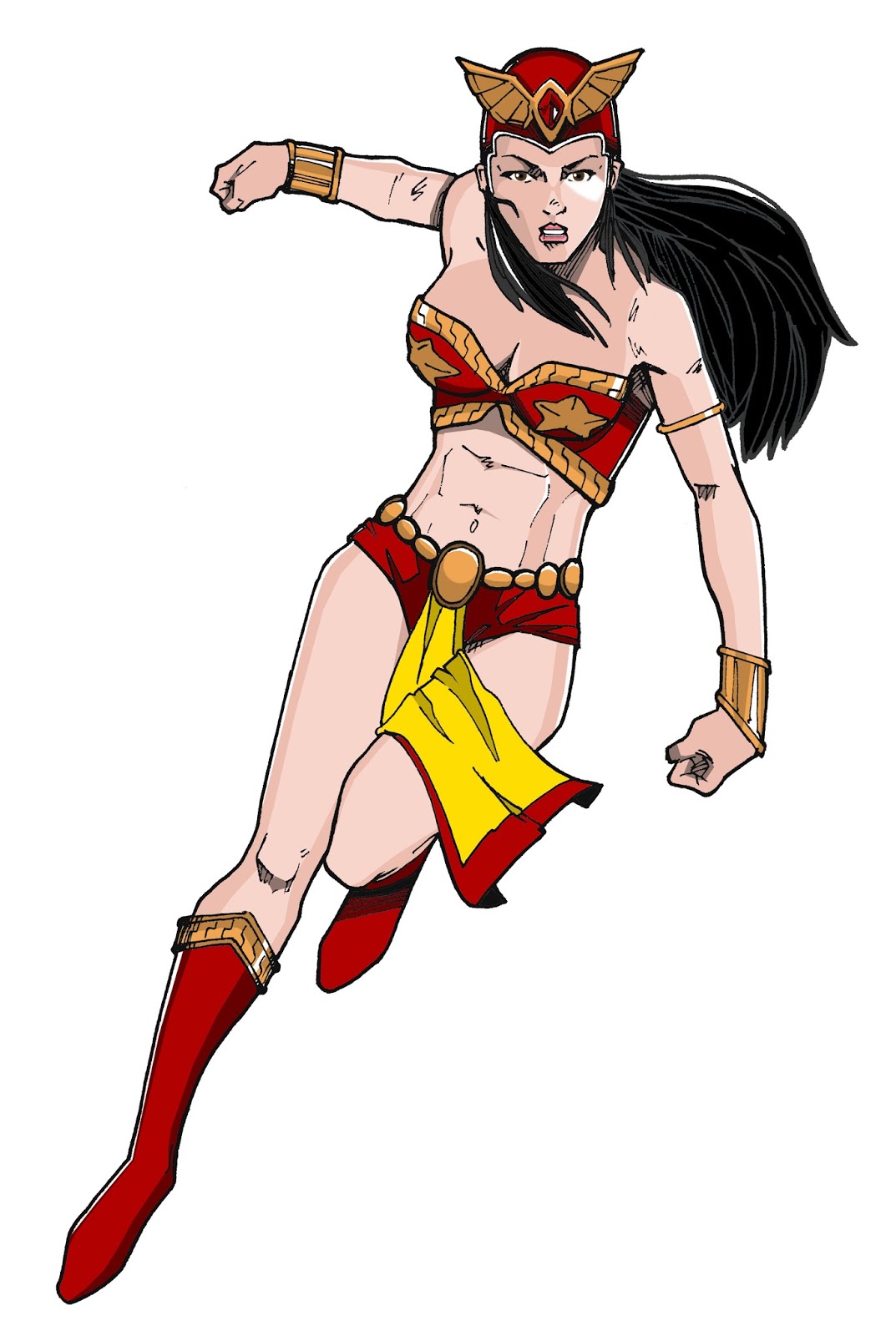 My Hobby Realm: ART: Heroes Wall