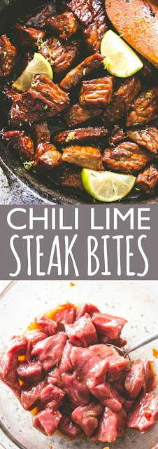 Chili Lime Steak Bites