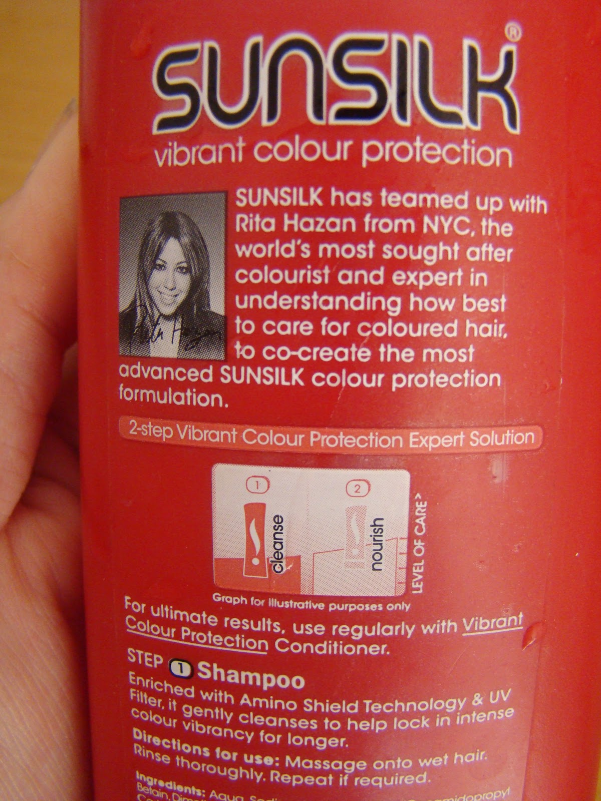 The last person you expected Just Plain Shampoo Sunsilk