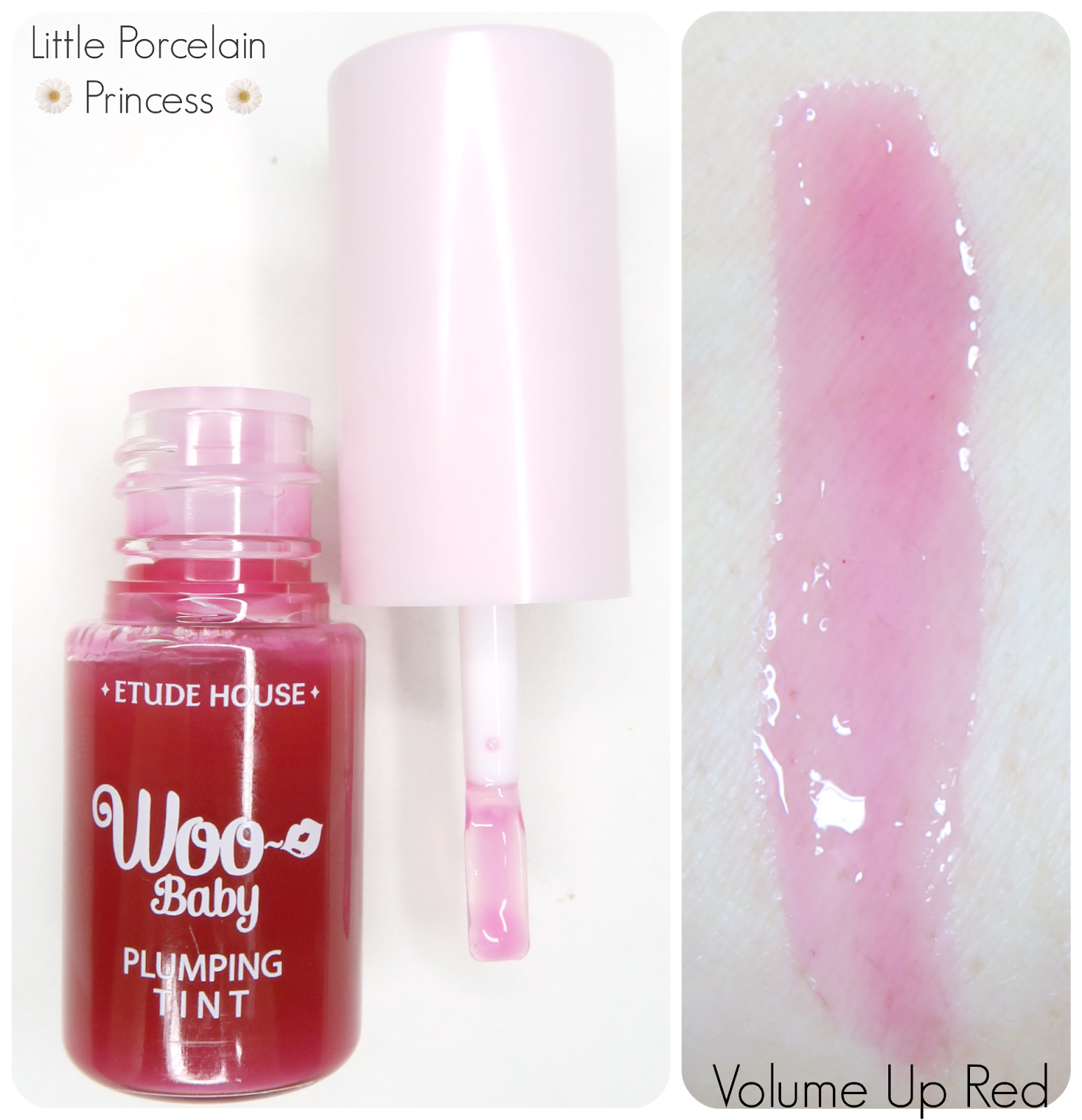 Little Porcelain Princess Review Etude House Woo Baby Plumping Tint
