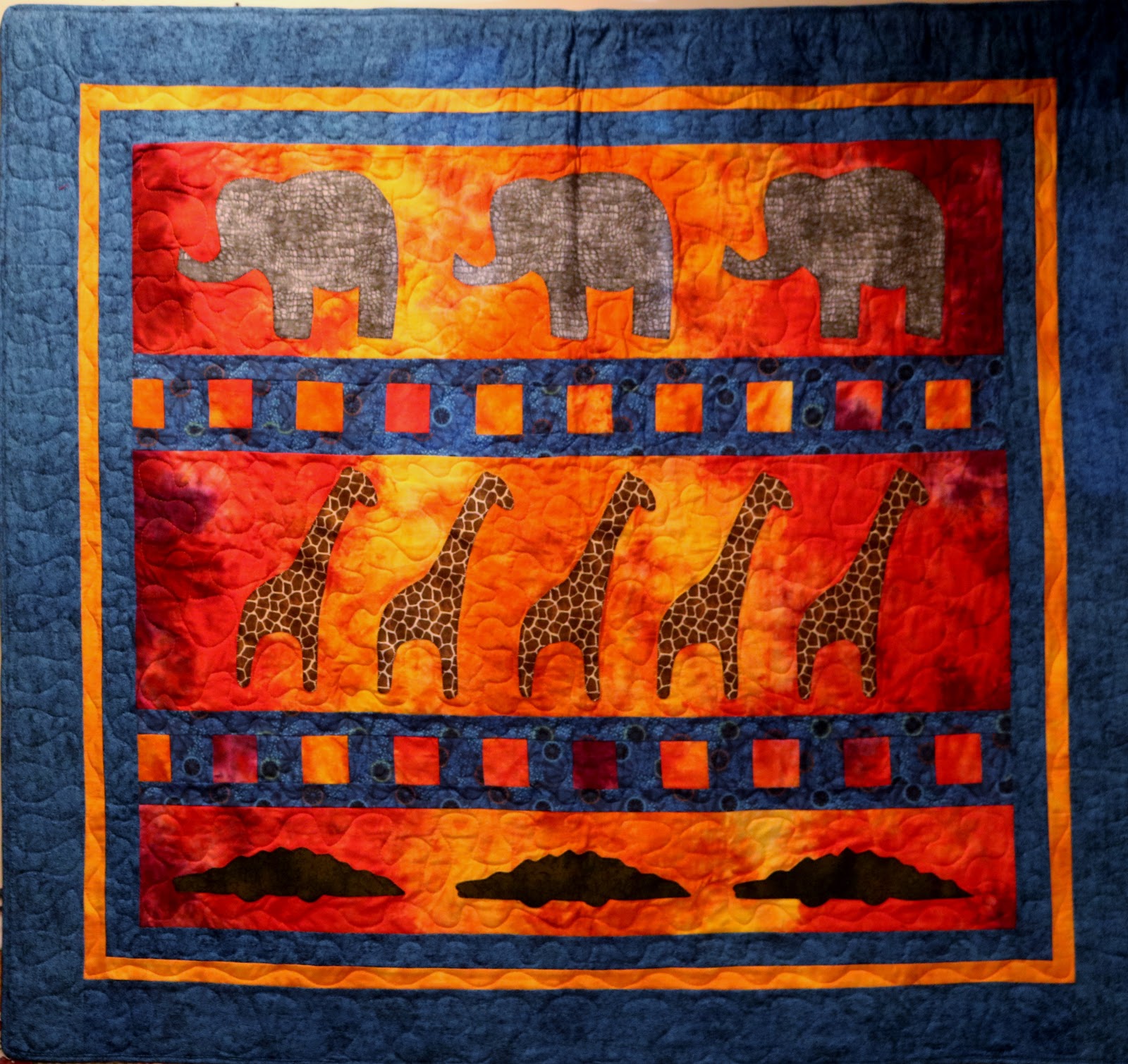 Out of Africa quilt