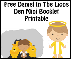 Daniel In The Lions Den Mini Booklet