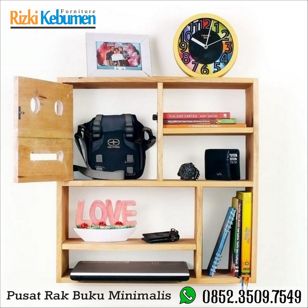 WA. 085.235.097.549 Rak buku minimalis,Rak buku dinding unik,Rak buku