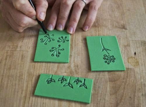 Carimbo fácil de EVA com passo a passo Artesanato Fácil carimbo e como faze Adesivo De Flores Para Roupas ~ Carimbo fácil de EVA com passo a passo Artesanato Fácil carimbo e como faze