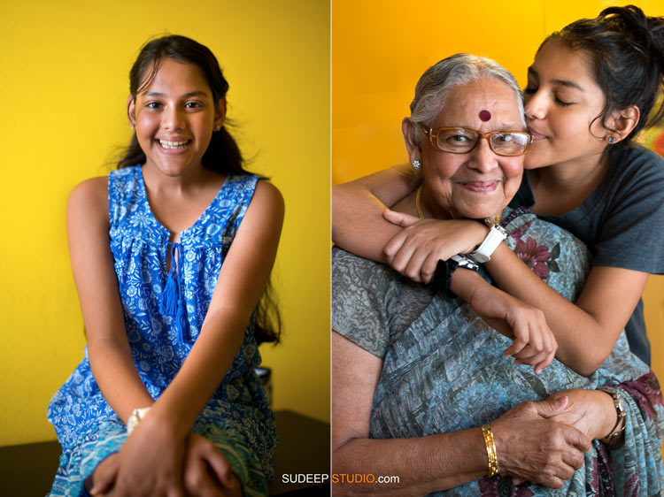Indian Family Portrait Photography Kids Grandparents SudeepStudio.com Ann Arbor Portrait Photographer