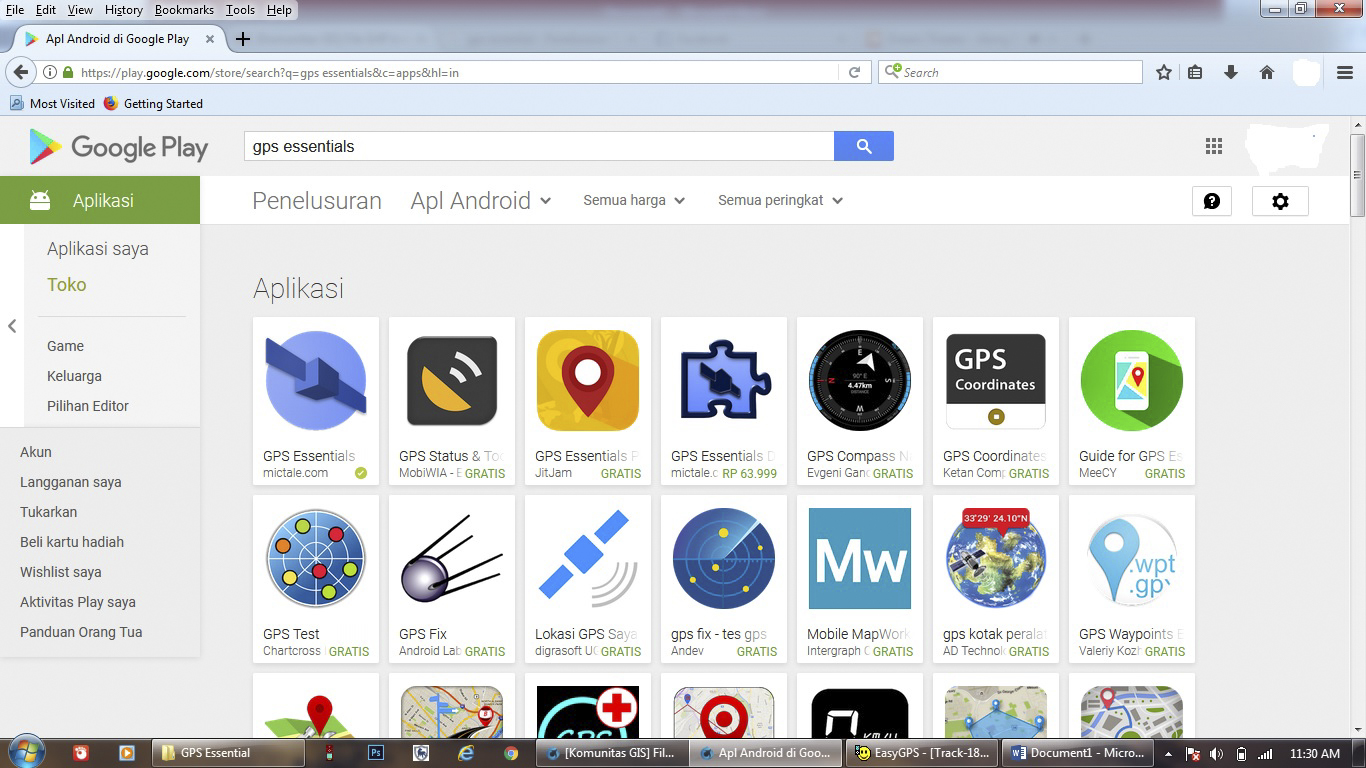 Riki Rahmansyah Memanfaatkan Android Dan Gps Essentials Untuk Pemetaan
