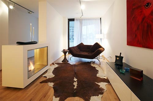 decora y disena: 10 Diseños de Salas de Estar con Chimenea