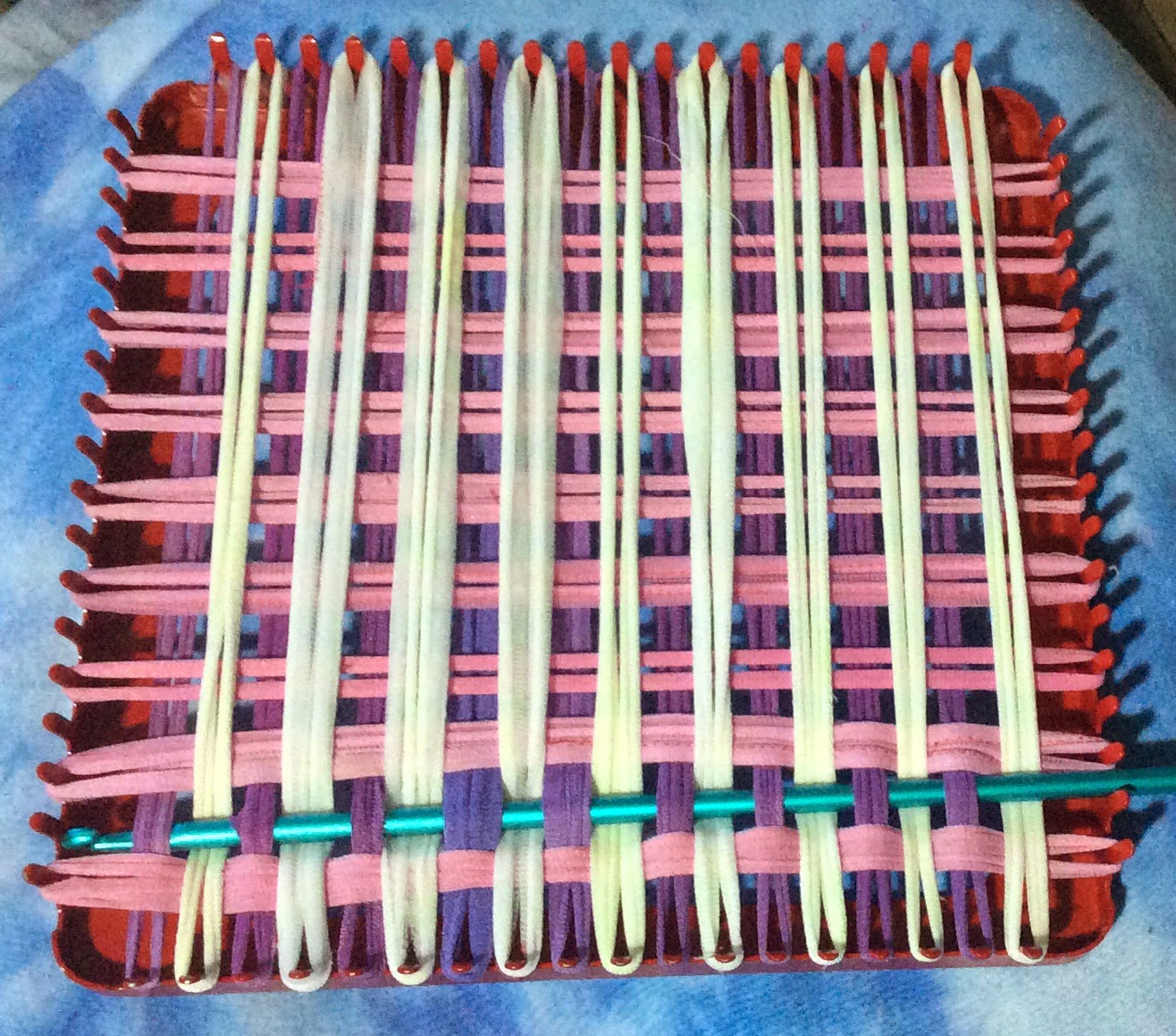 Ask The Bellwether How do you weave on a potholder loom?