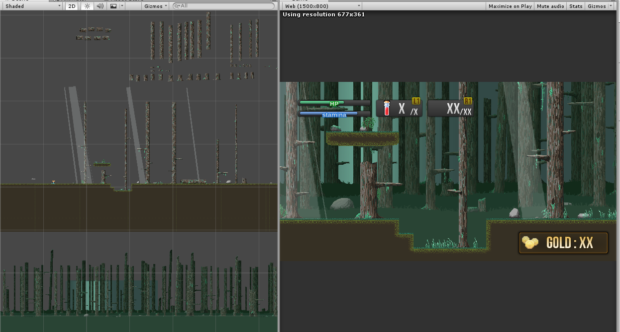 MKD games Forest level