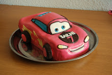 Villám Mcqueen torta