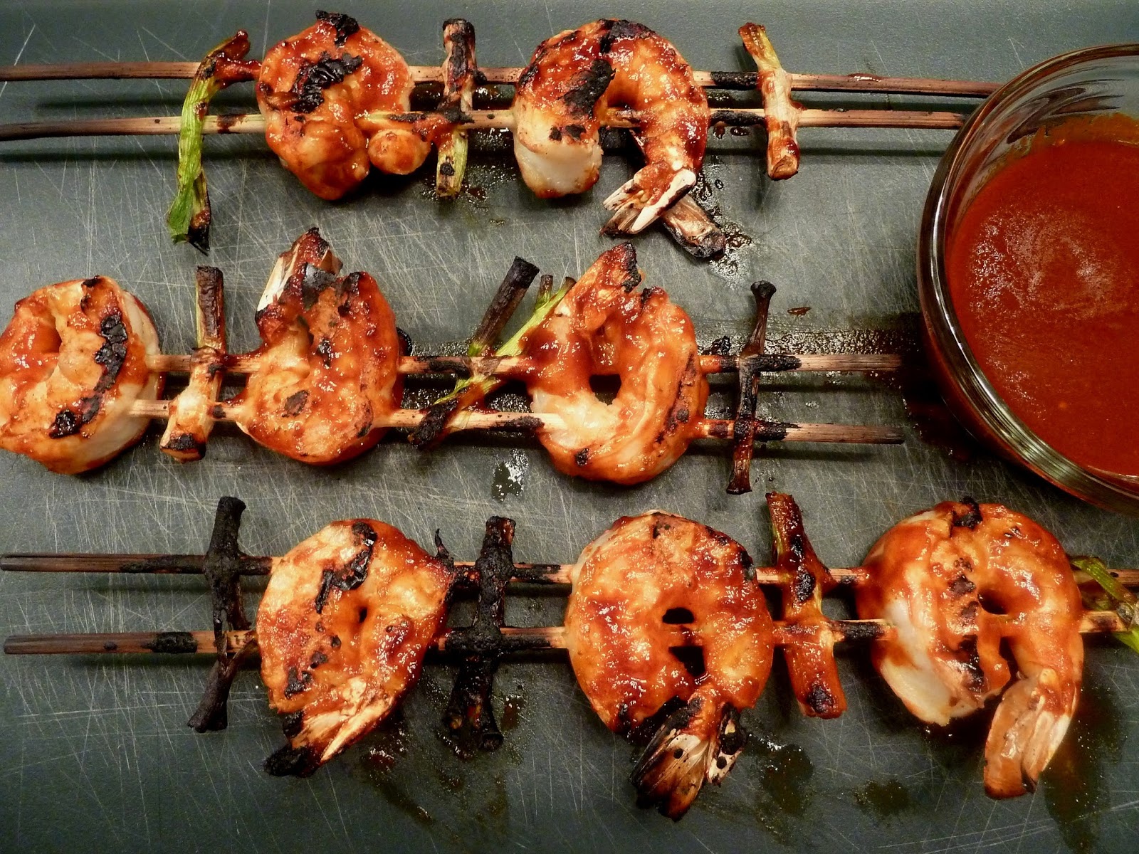 Cracked Pepper Grilled Korean Shrimp