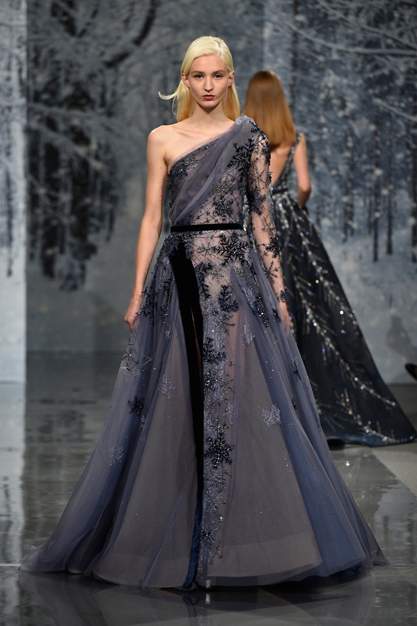 ZIAD NAKAD - Paris Fashion Week Fall-Winter 2017-2018 “THE SNOW CRYSTAL FOREST” during Paris Haute Couture Fashion Week