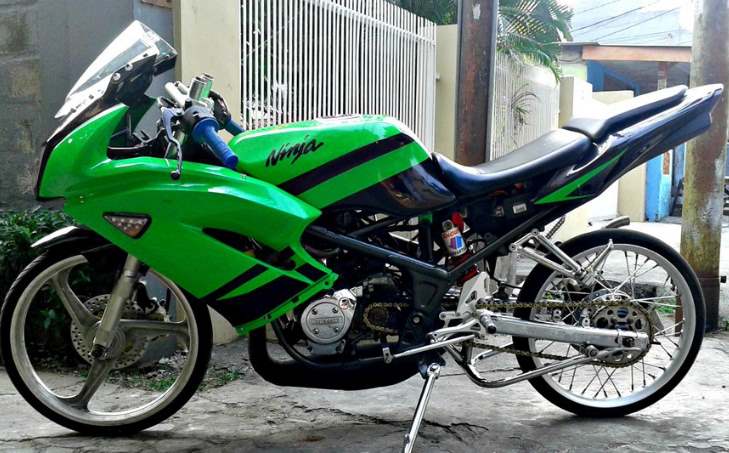 Modifikasi Ninja Rr 2 Tak - Pecinta Dunia Otomotif