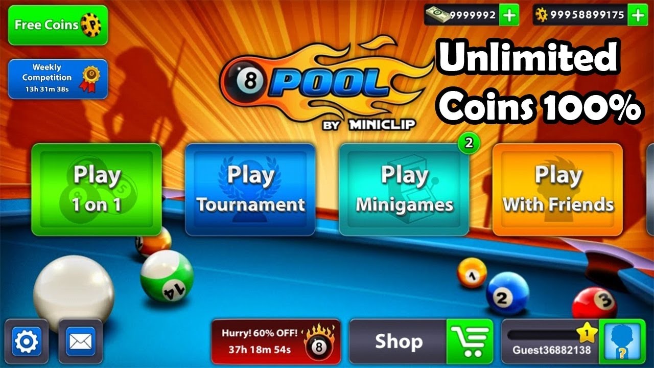 2018)] 8 ball Pool Online Hack +2018 Add 999,999 Free Coins ... - 
