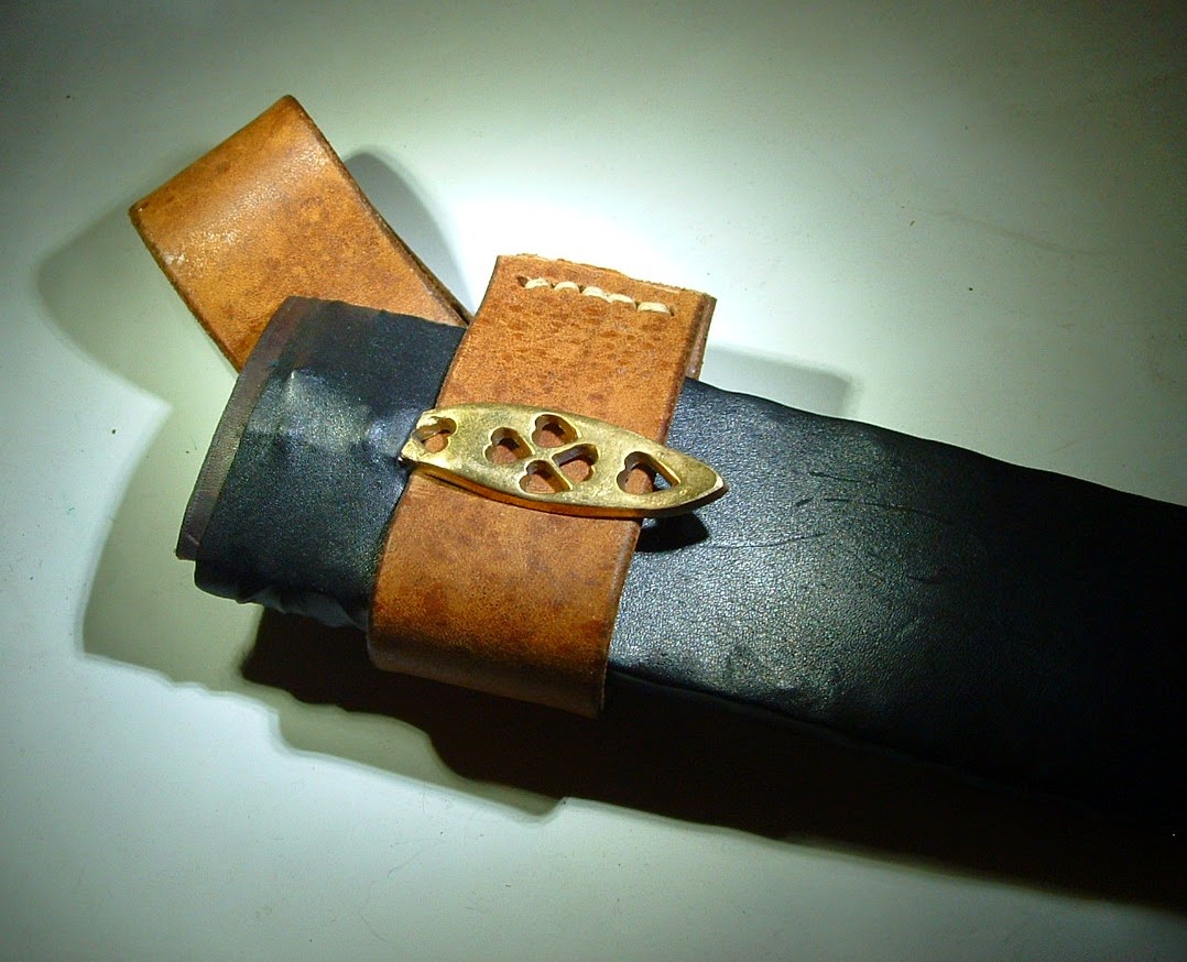 A Woodsrunner's Diary My Leather Sword Scabbards.