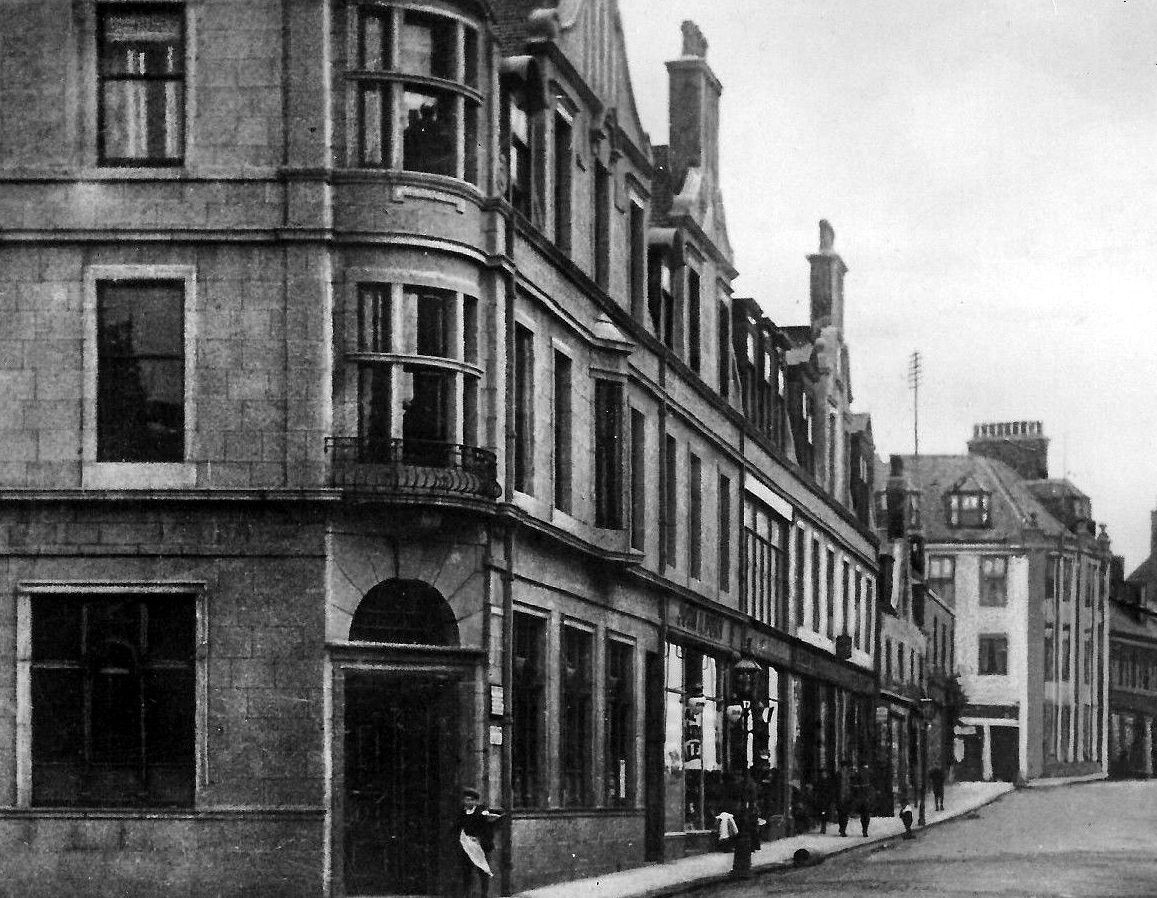 Tour Scotland Old Photograph Post Office Peterhead Scotland
