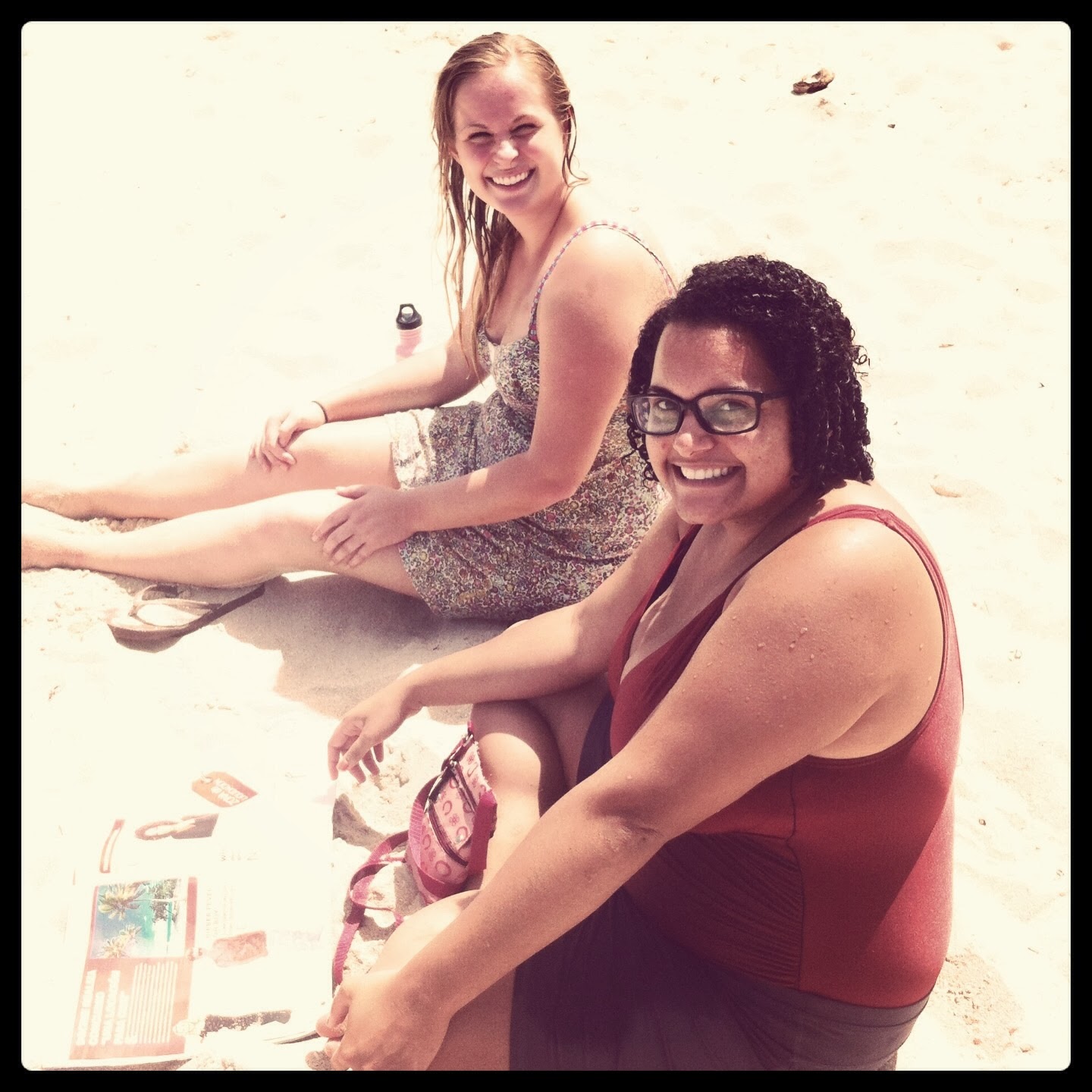 Beach days with Courtney