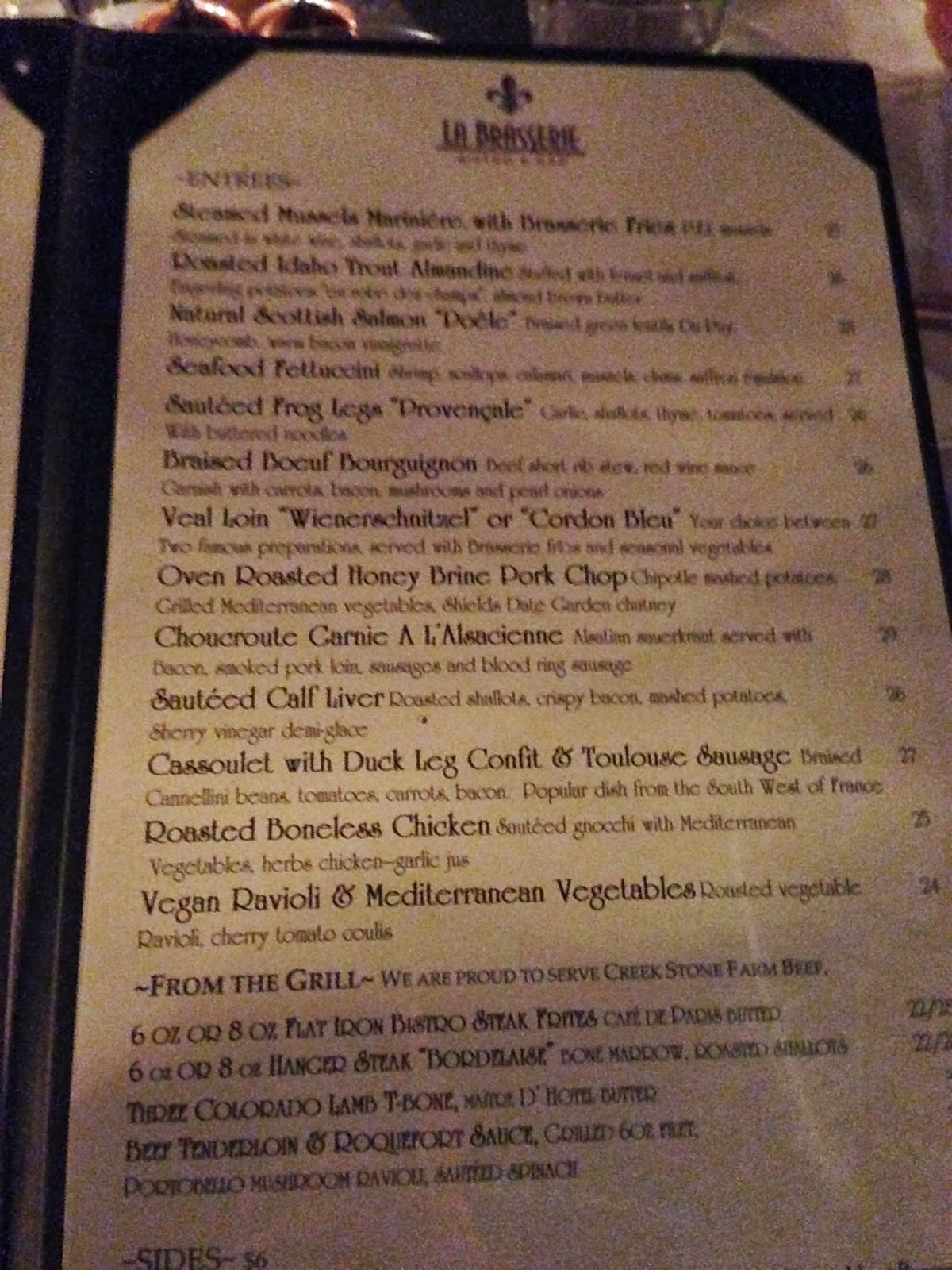 GREAT EATS HAWAII LA BRASSERIE LA QUINTA, CALIFORNIA