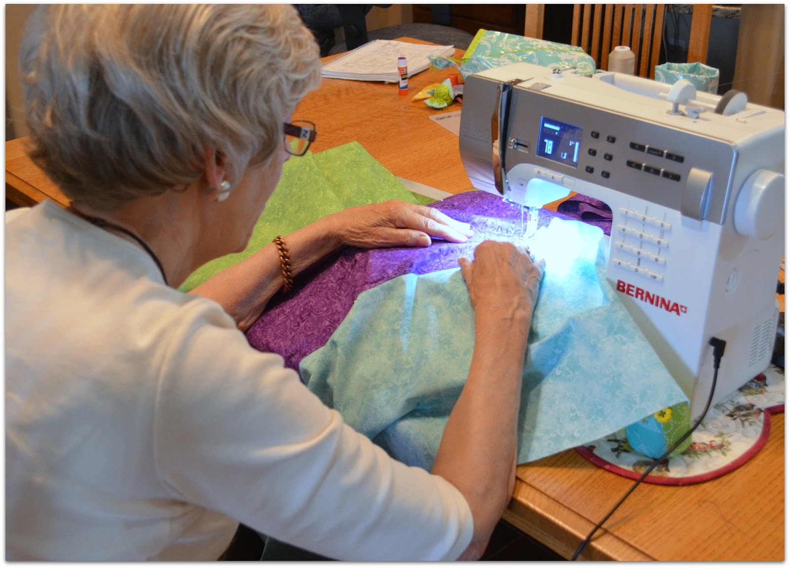 .Quiltscapes. Easy Applique' Machine BlanketStitch