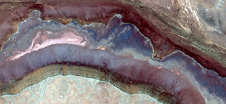 Allegory of fossilized alien eyelid but dampened by deep sorrow, abstract landscapes of deserts of Africa from the air, Munimara Collection of Abstract Naturalism Allegory of fossilized alien eyelid but dampened by deep sorrow, abstract landscapes of deserts of Africa from the air,