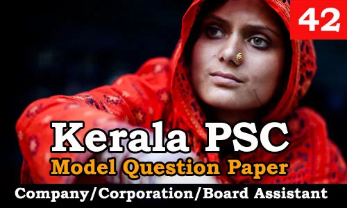 Model Question Paper Company Corporation Board Assistant - 42