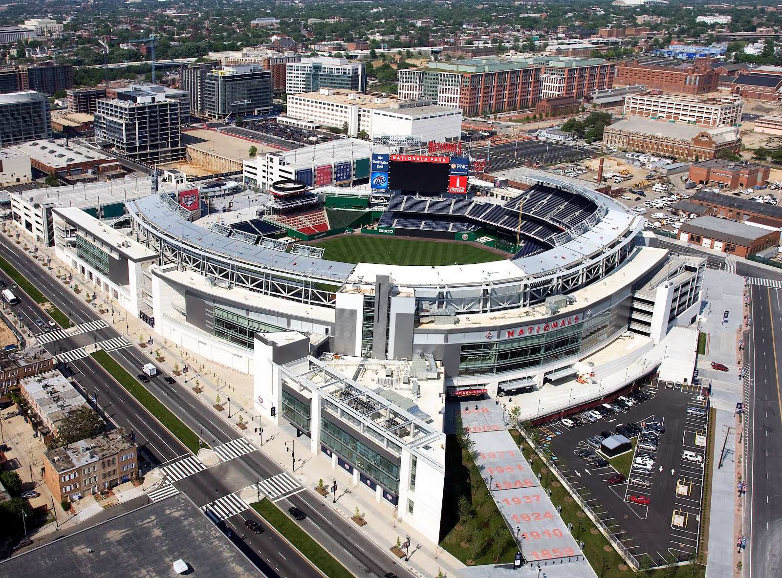 Washington Nationals Stadium Ballpark, Washington, D.C. Public Domain